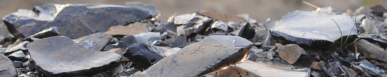 obsidian blocks from Ararat Mount
