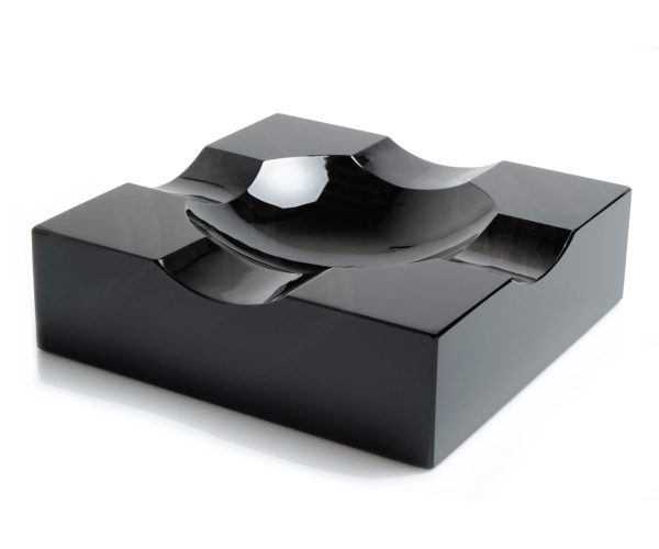 Norvan_cendrier_luxe_obsidienne_noire