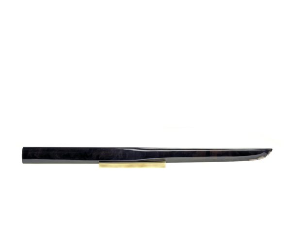 katana en obsidienne noire