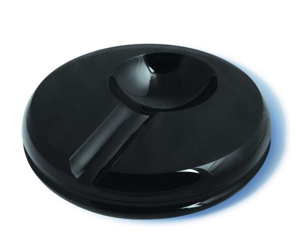 cendrier égoïste obsidienne noire