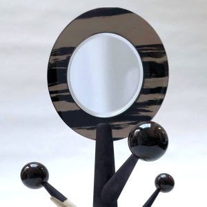 de face obsidienne et miroir
